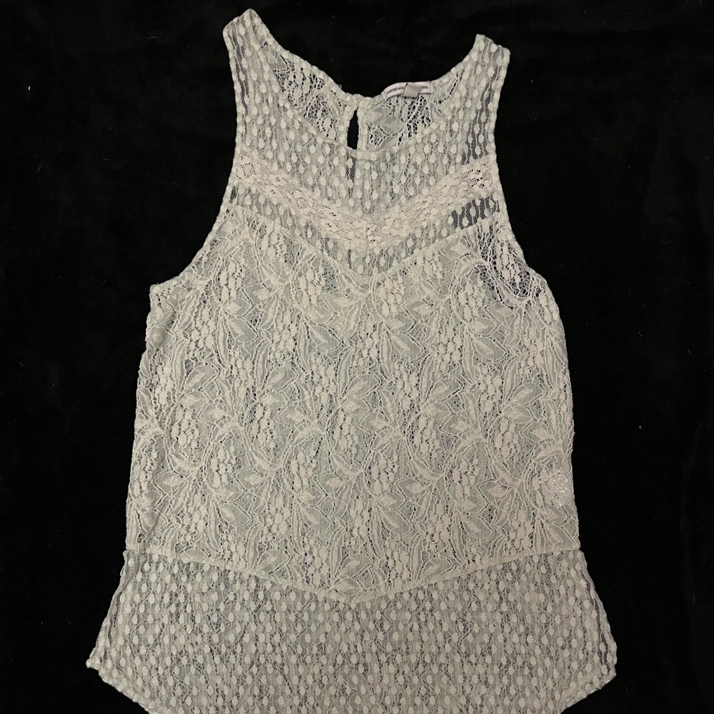 American Eagle Lace Tank Top Size Medium